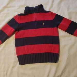 Gently used Blue/Red Polo by Ralph Lauren Sweater